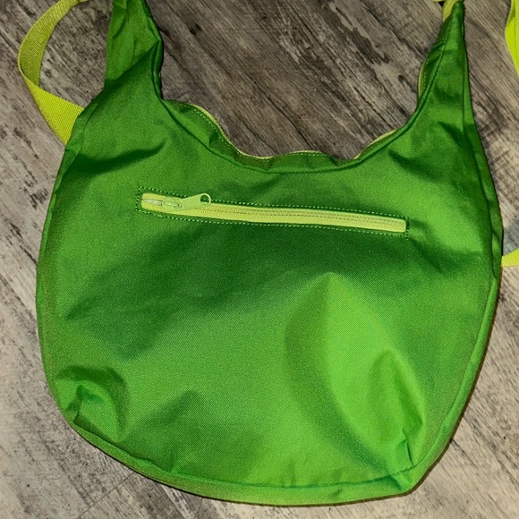 KAVU Green Cotton OUTDOOR HIKING BAG Travel Gym Gear Storage Sling Shoulder - Picture 3 of 3